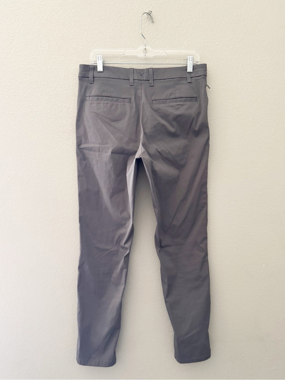 Birddogs Stretch Khakis Slim Pant Chino Unlined Mens 32 Gray Work Casual Travel - Picture 7 of 12